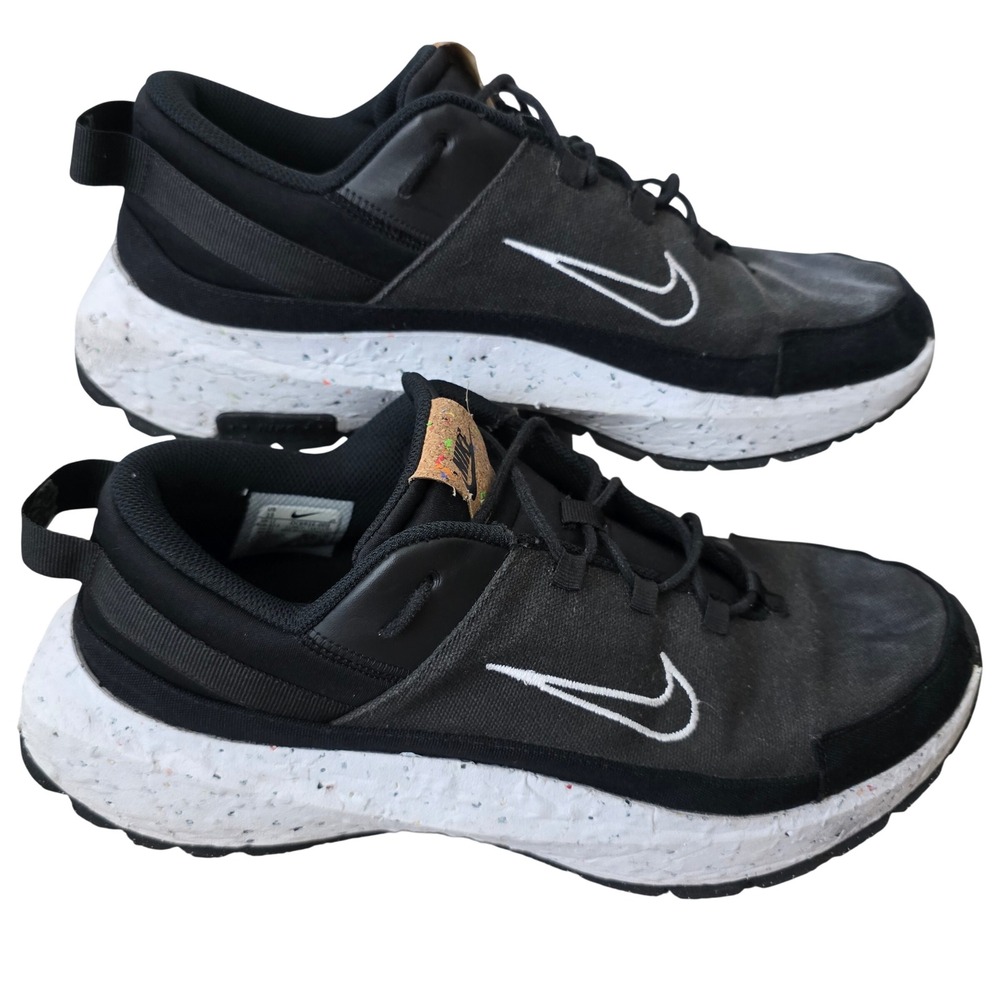 Nike Crater Impact Mens Running Shoes Black Off Noir DC6916-003 Size 13